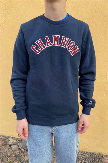 Champion Sweatshirt Børn - College Reversed - Navy